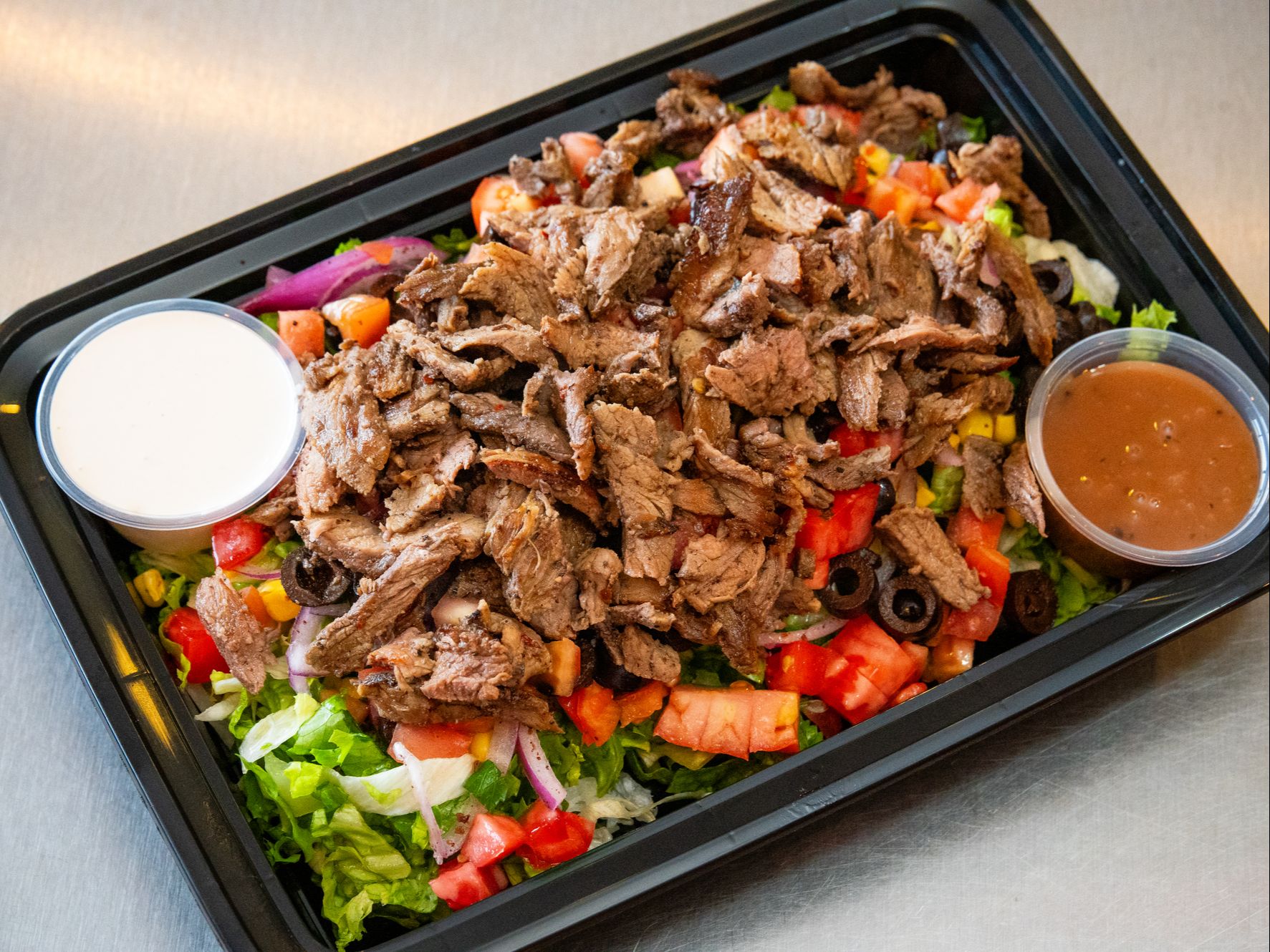 Beef/Chicken Salad.