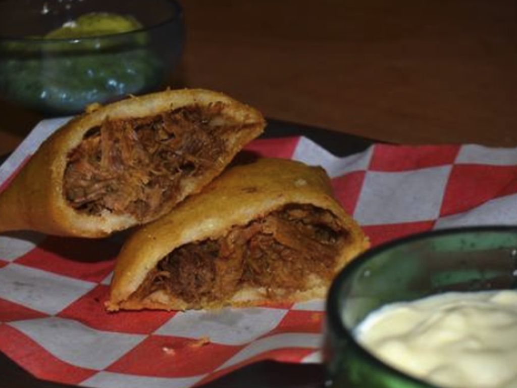 Beef Empanada / Empanada de Carne Mechada.