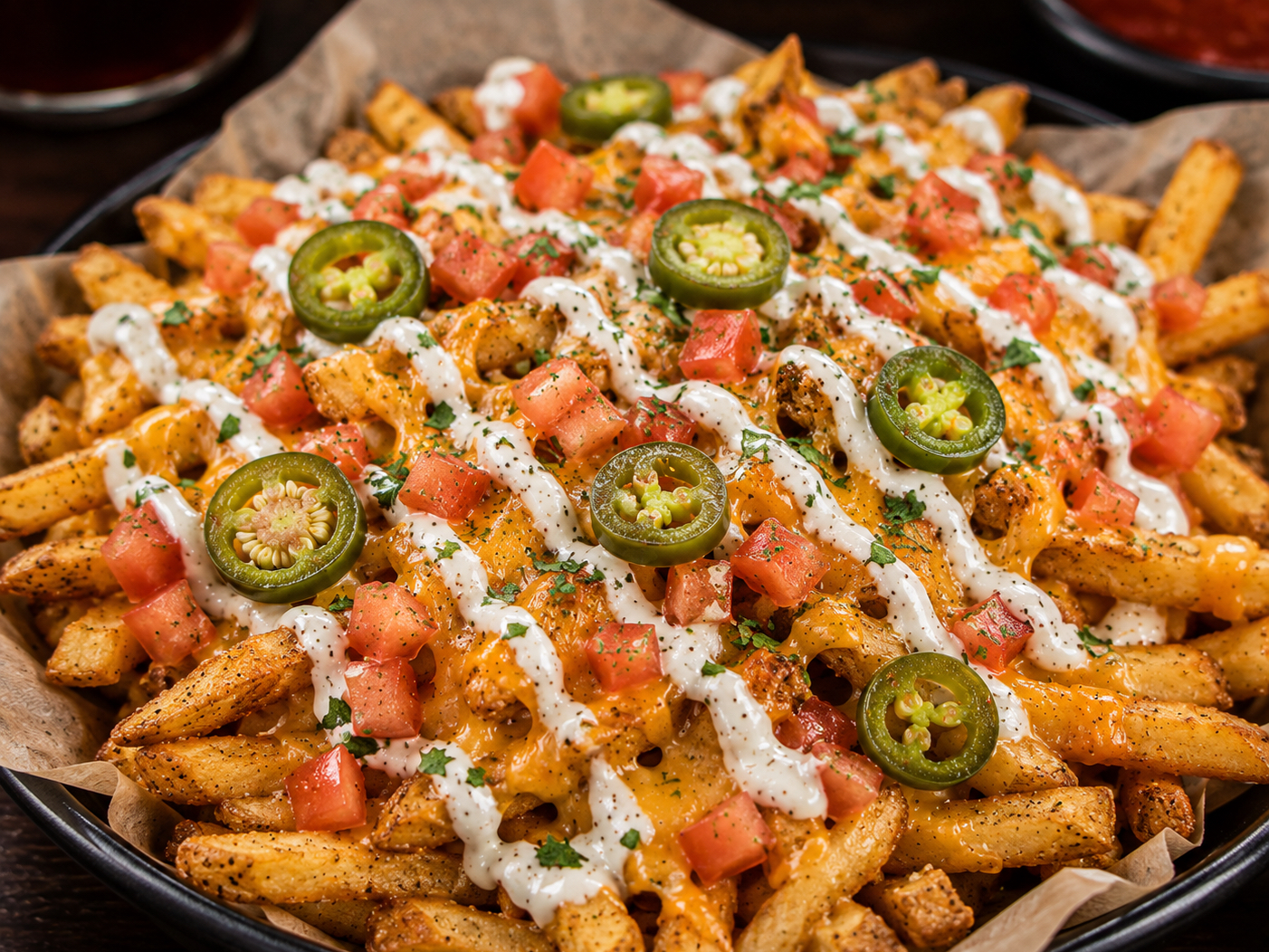 Celeno's Loaded Fries.