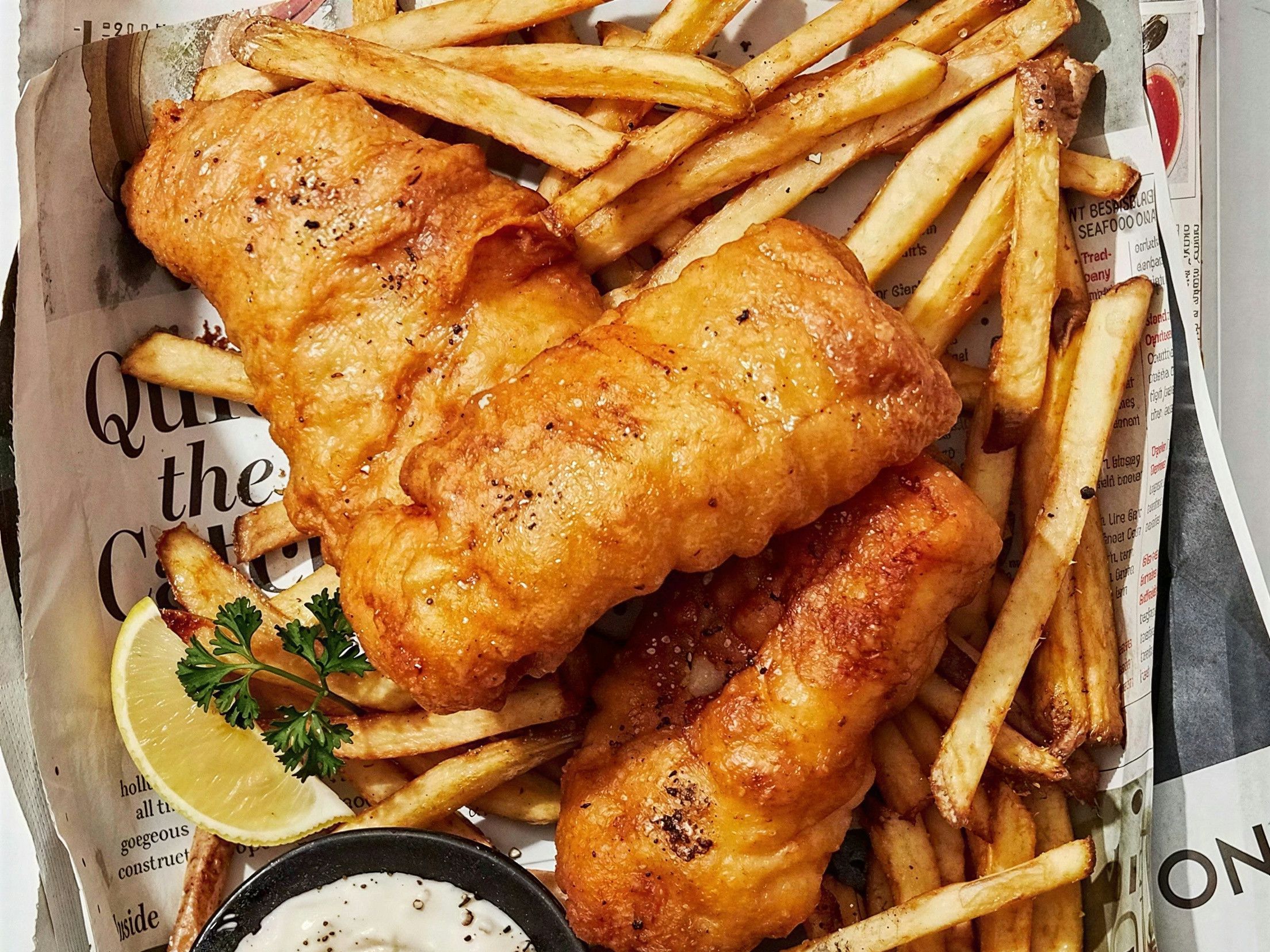 Fish & Chips.