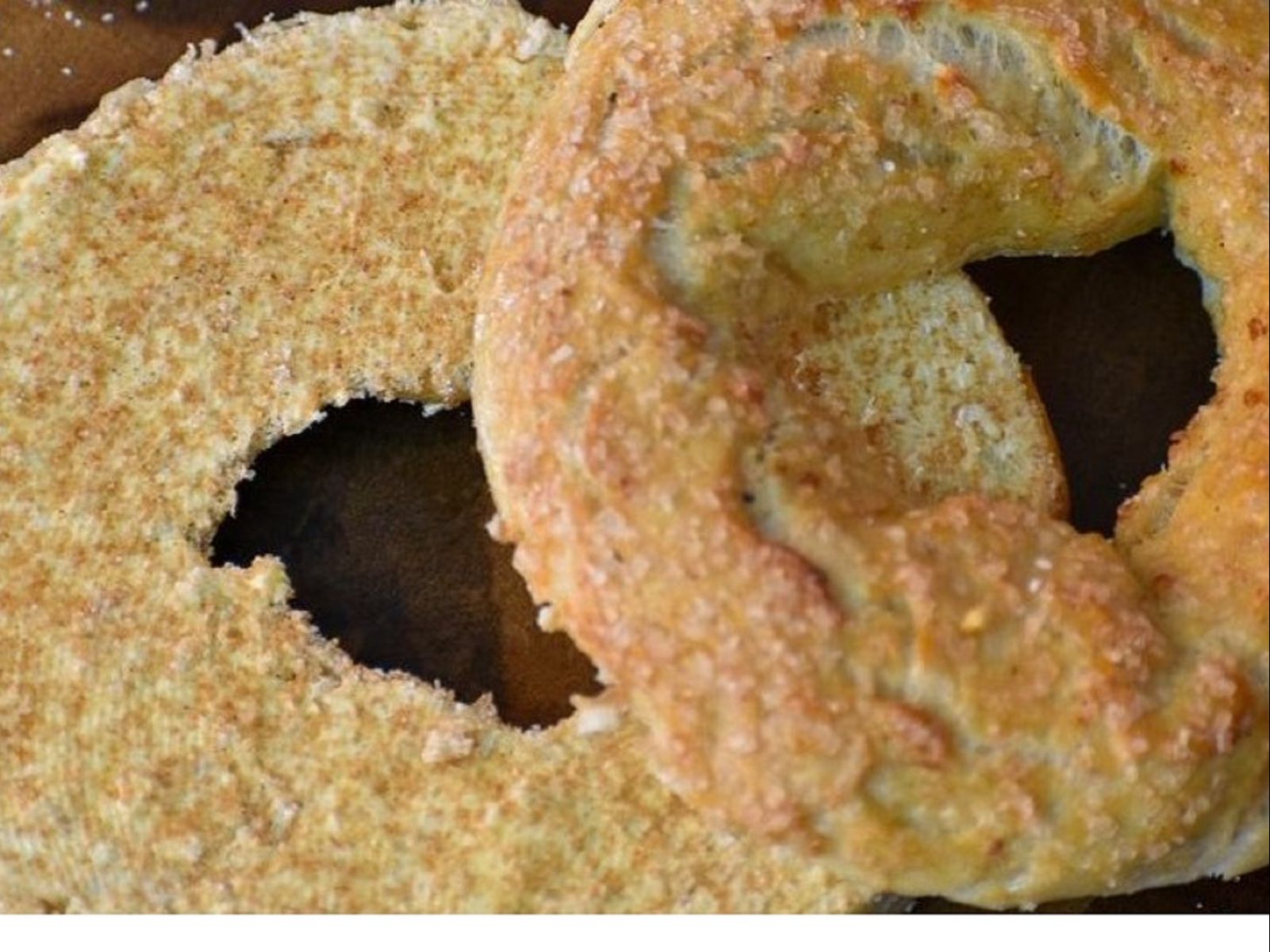 BAGEL BUTTER & CINNAMON SUGAR.