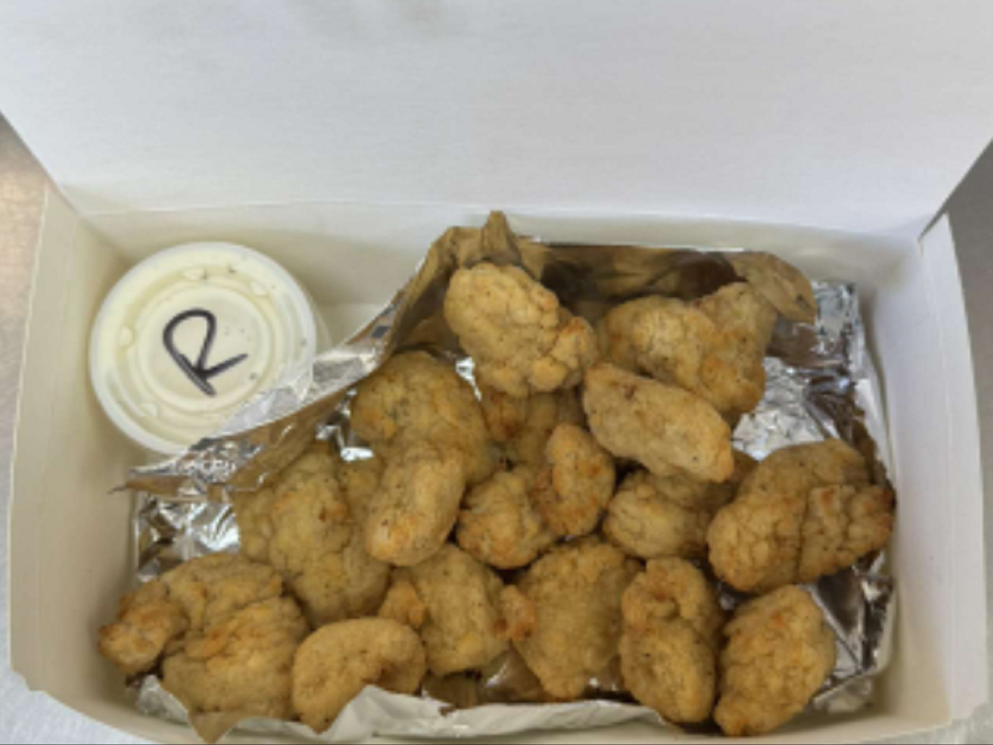 16 oz Boneless Wings.