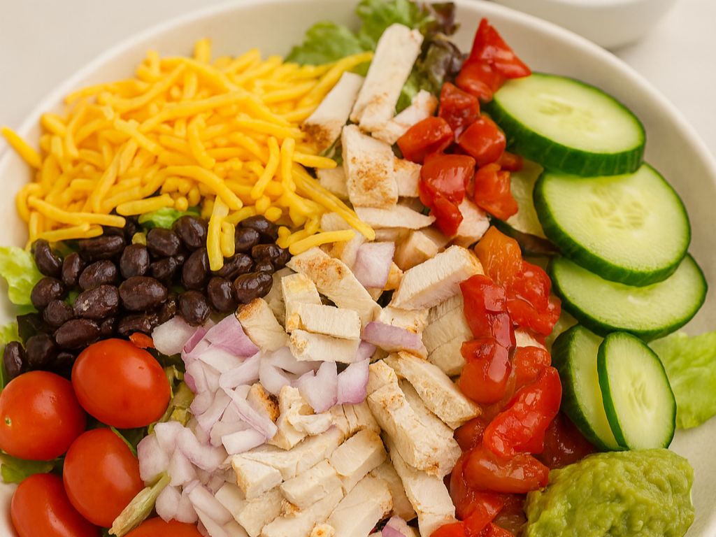 Catering Santa Fe Ranch Ckn Salad Bowl.