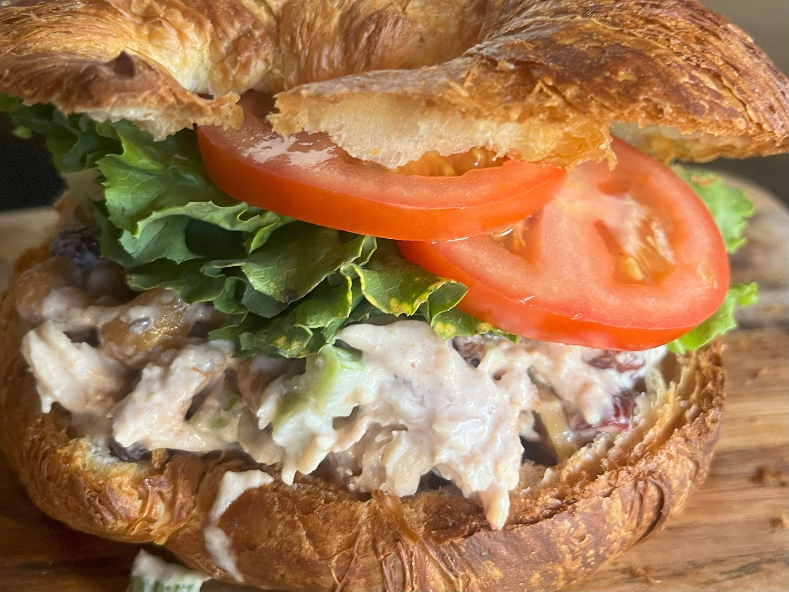 Cashew Chicken Salad Croissant