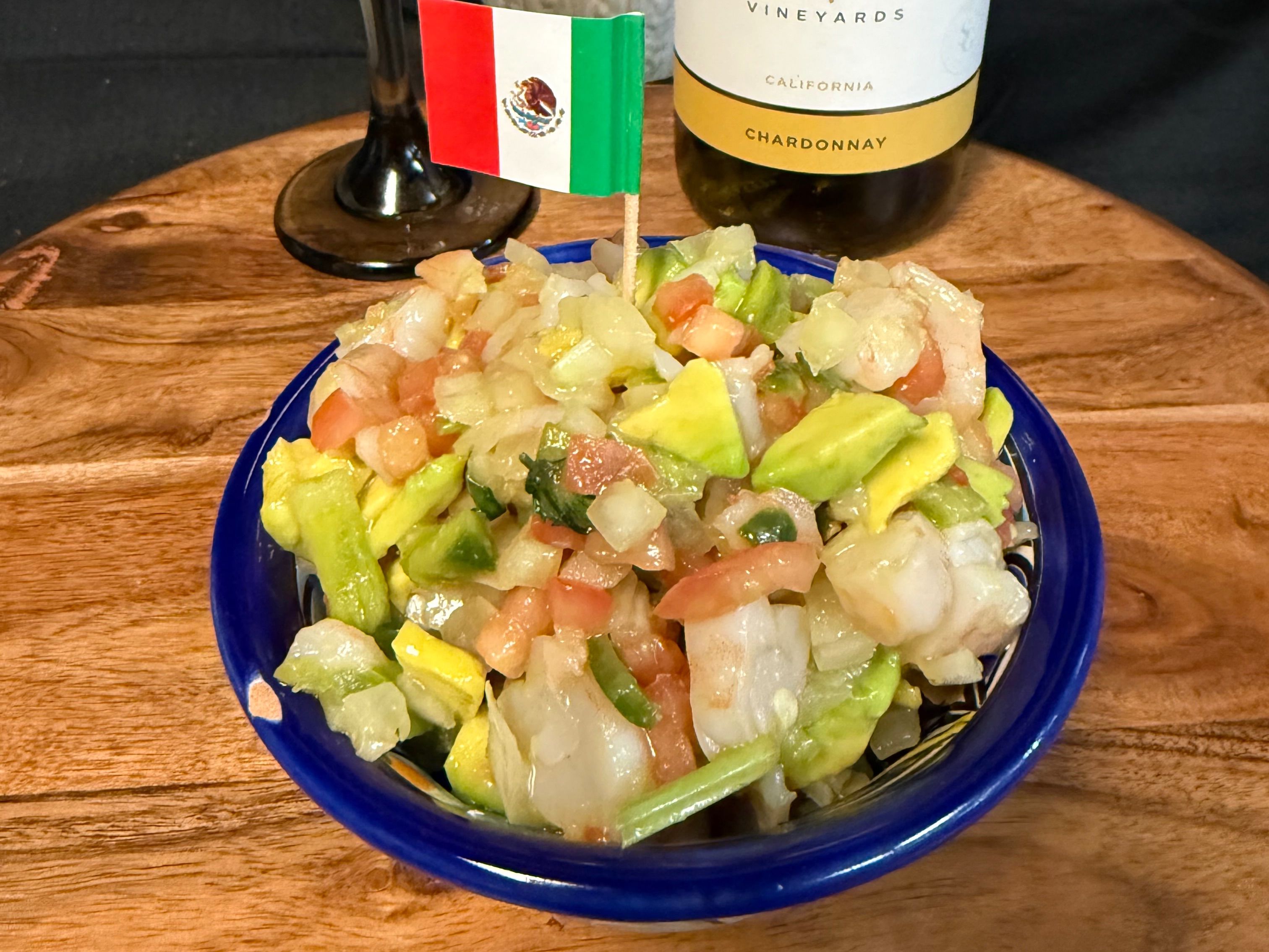 Shrimp Ceviche.