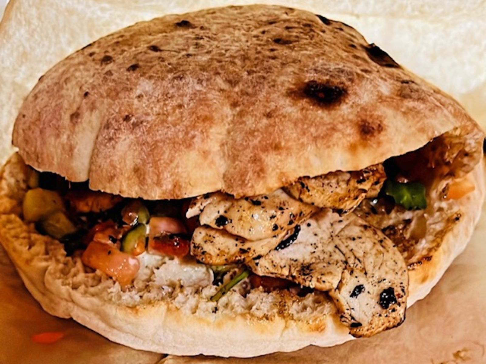 Grilled Chicken In Pita
