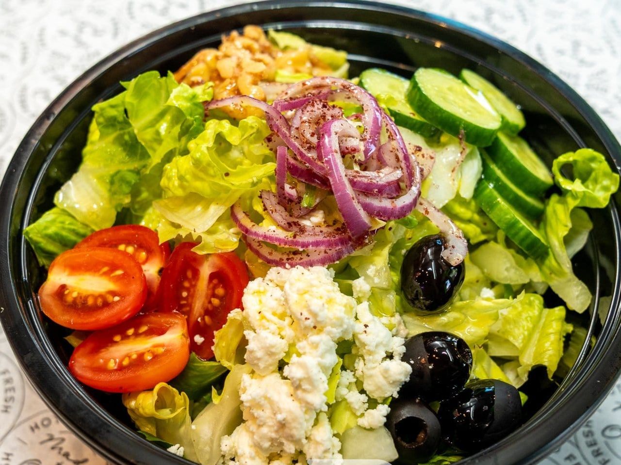 Mediterranean Salad.