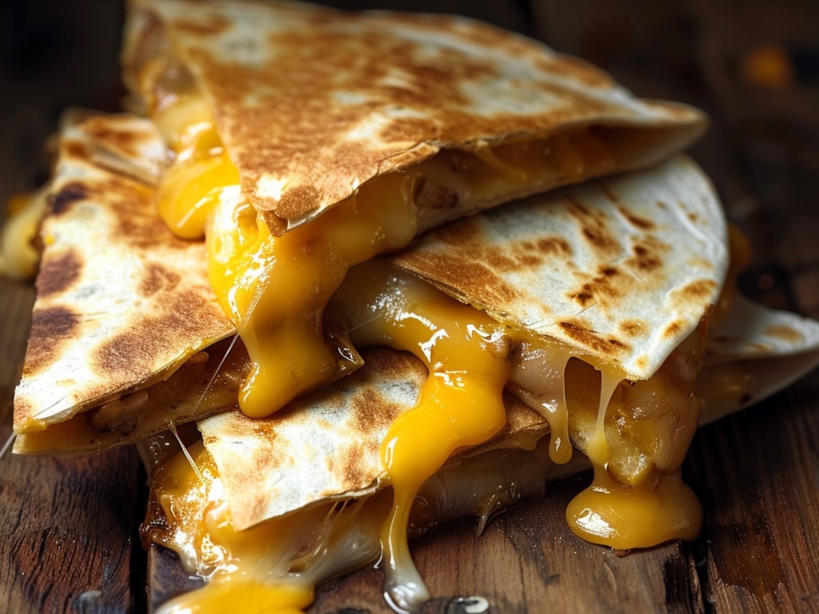 Cheese Quesadilla.