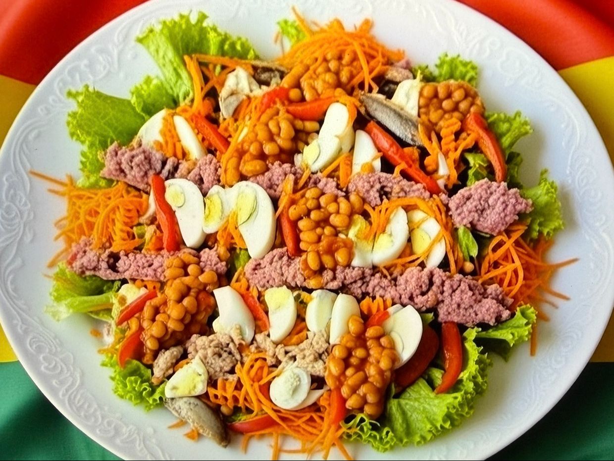 Fully Loaded Salad from Ghana
