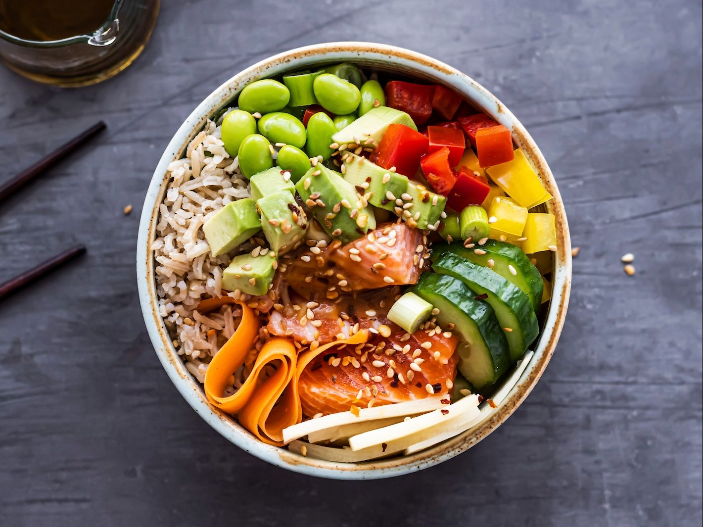 C4. Salmon Poke  Bowl