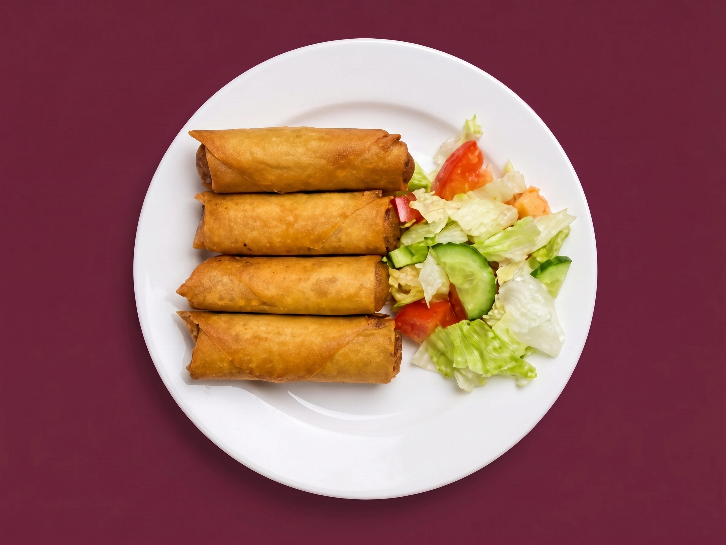 16. Vegetable Spring Roll.