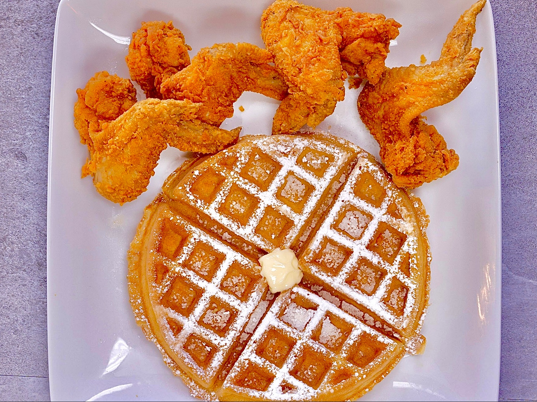 4 Wings & 1 Waffle
