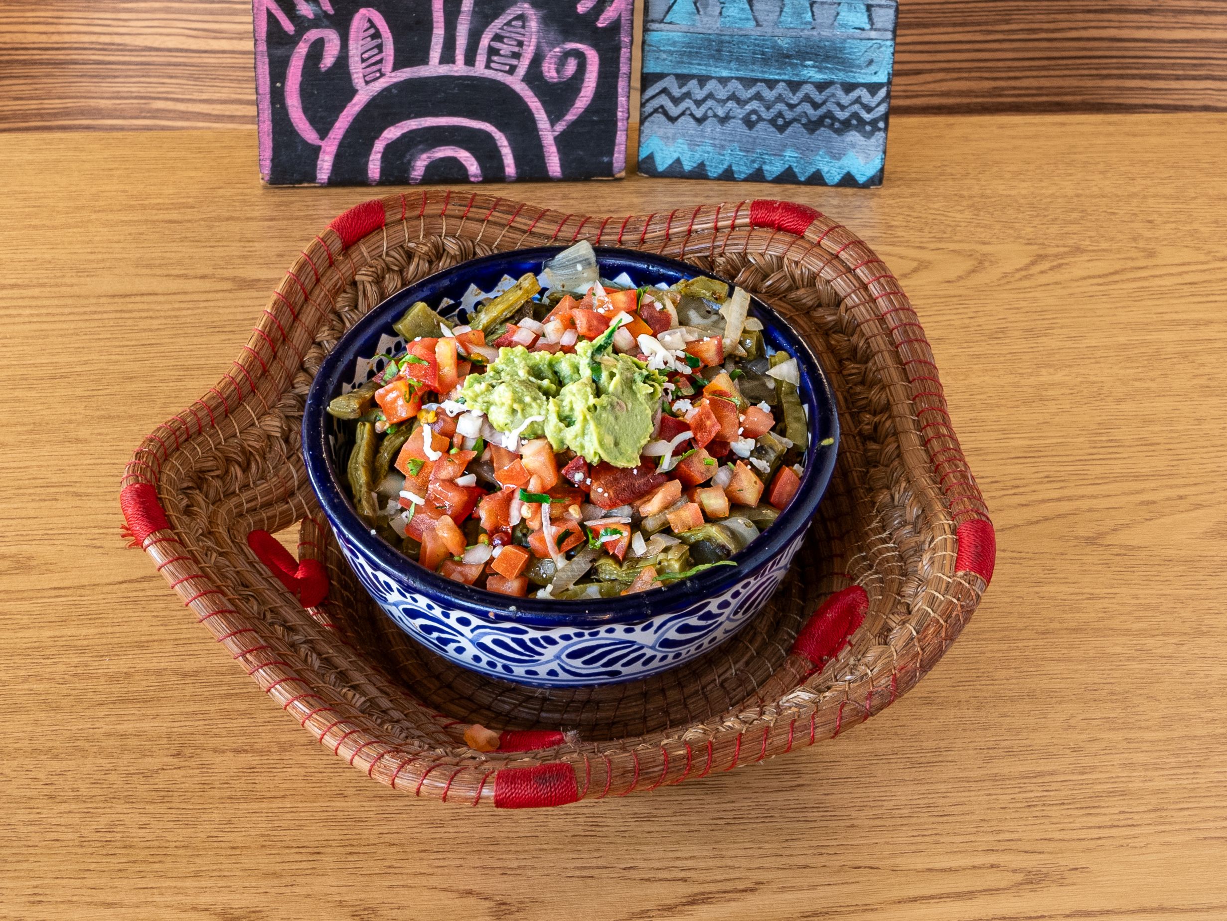 Hibiscus (Jamaica) Burrito Bowl.