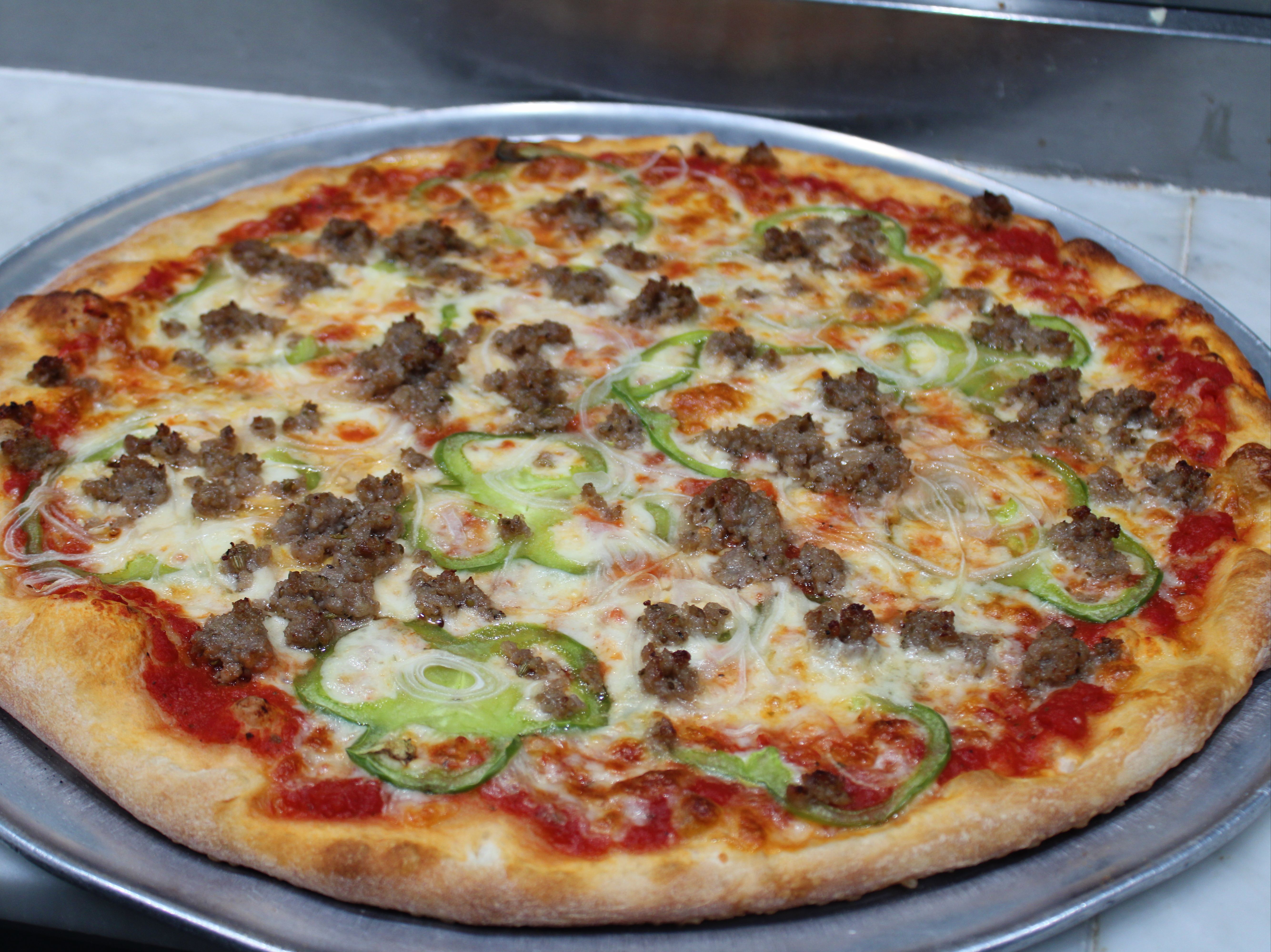 Sausage, Pepper, Onion Pizza - LG.