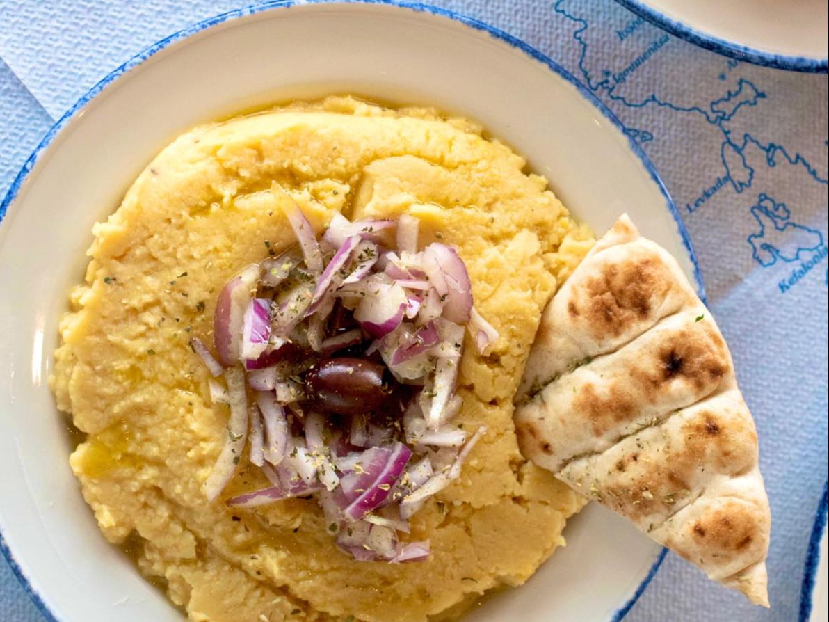 Santorini Fava -  7" Round (Serves 10).