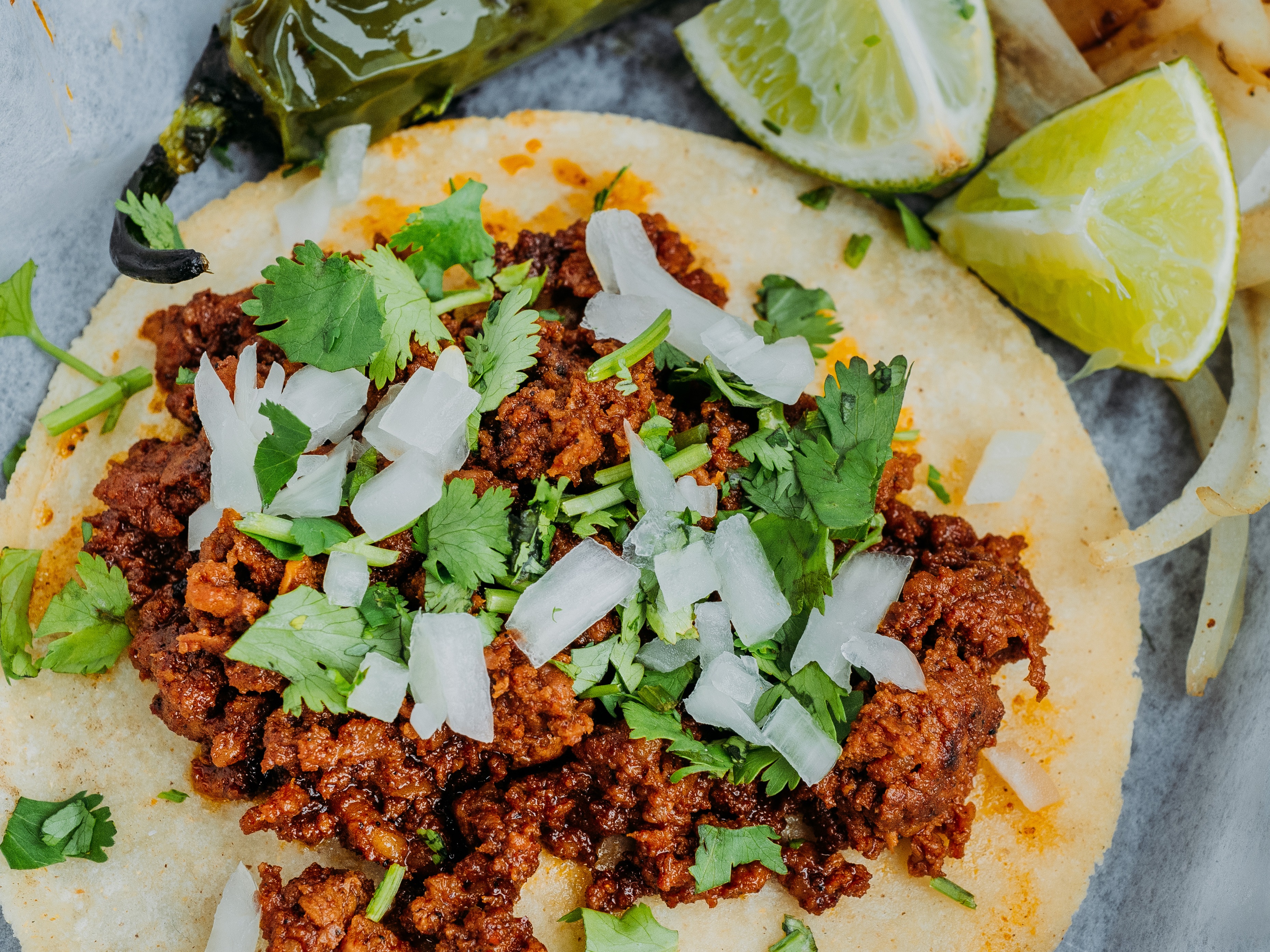 Chorizo Taco.