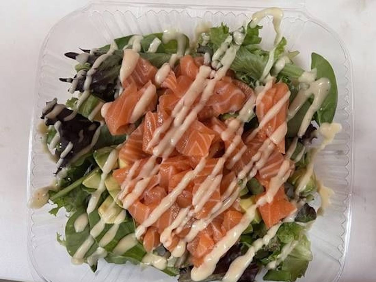 Salmon Avocado Salad.