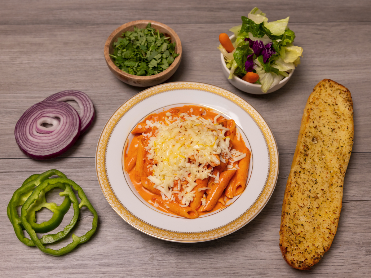 Veggie Butter Curry Penne