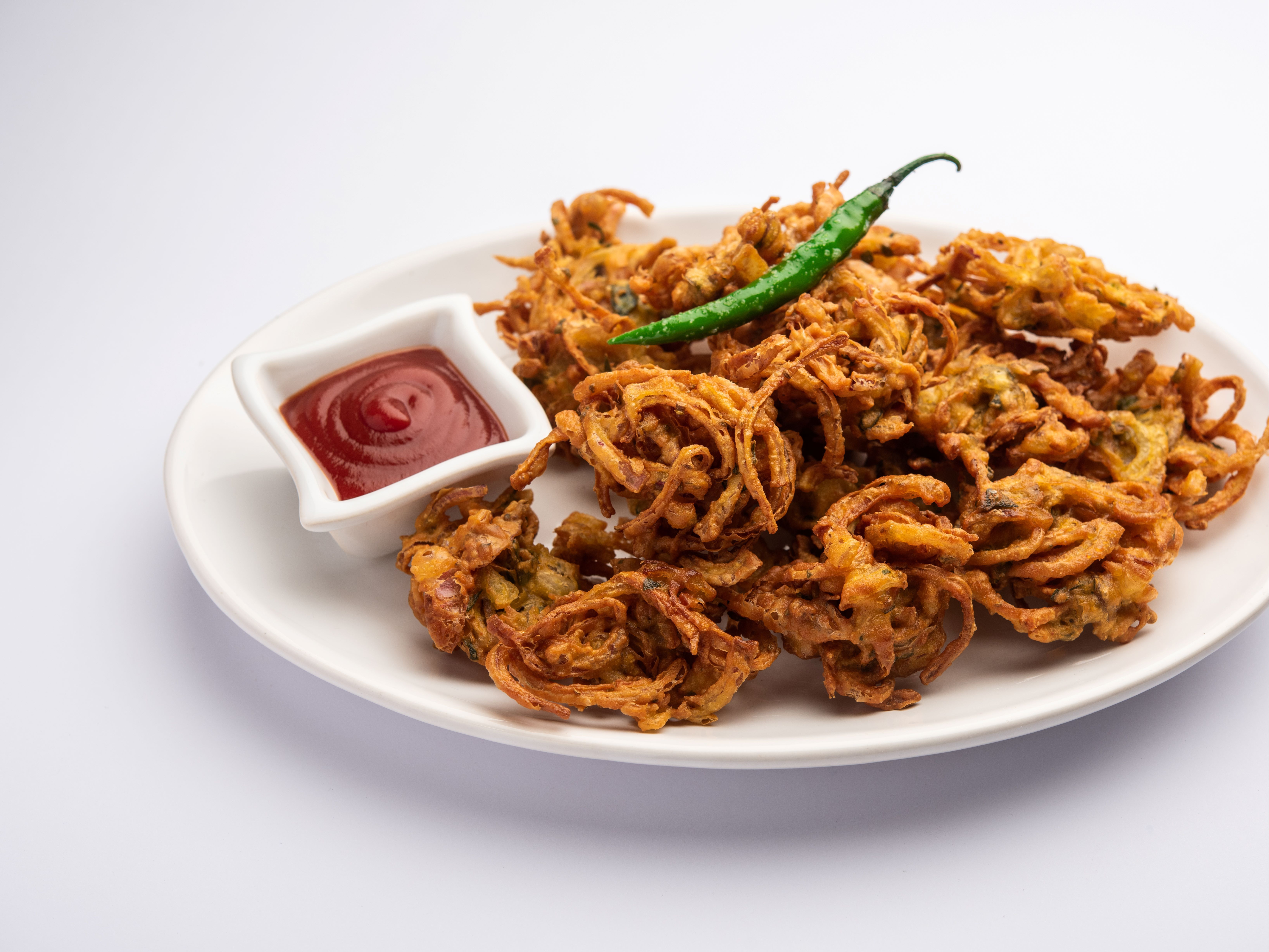 Onion Pakora.