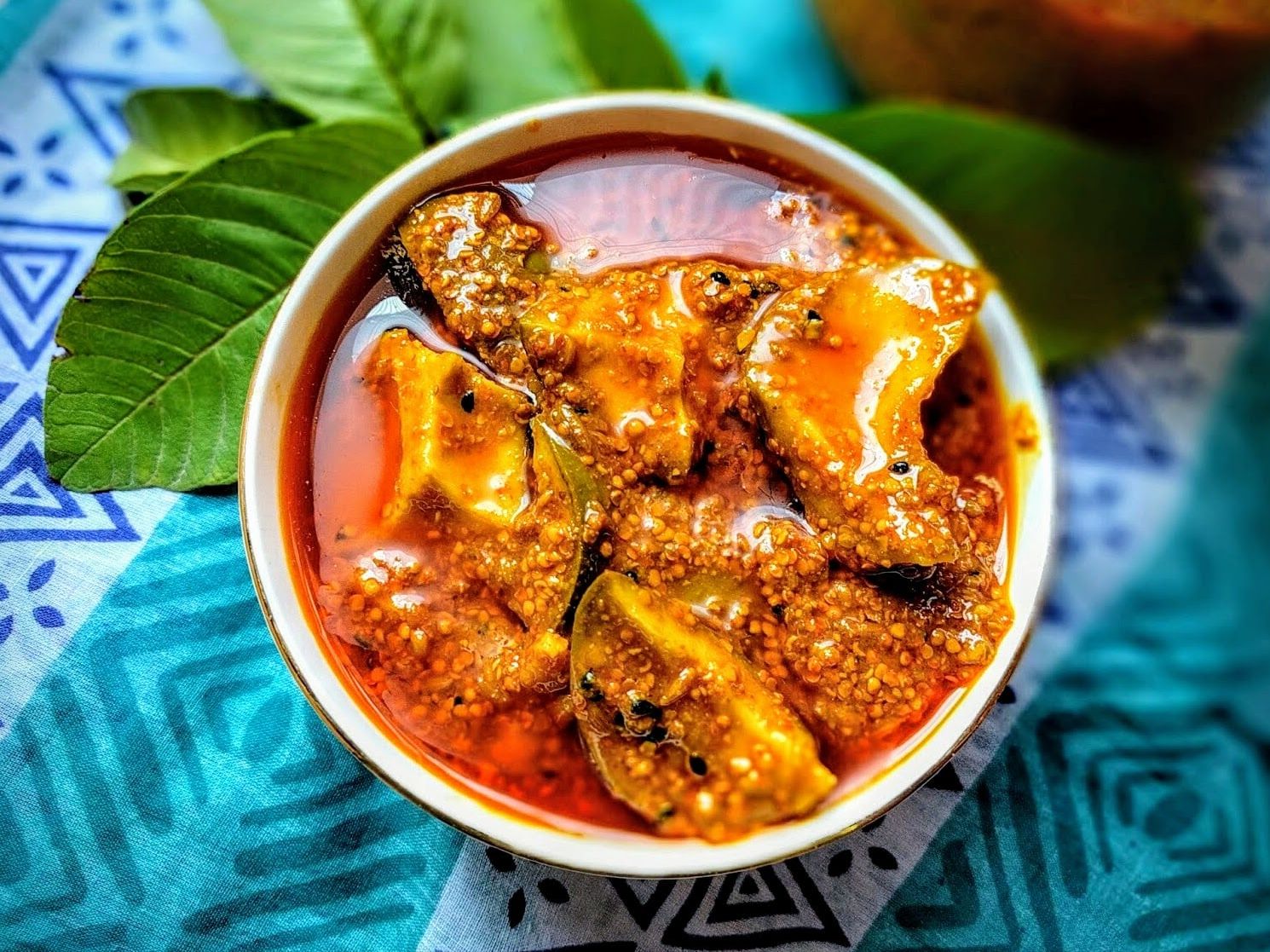 Pickled Mango And Veggies.