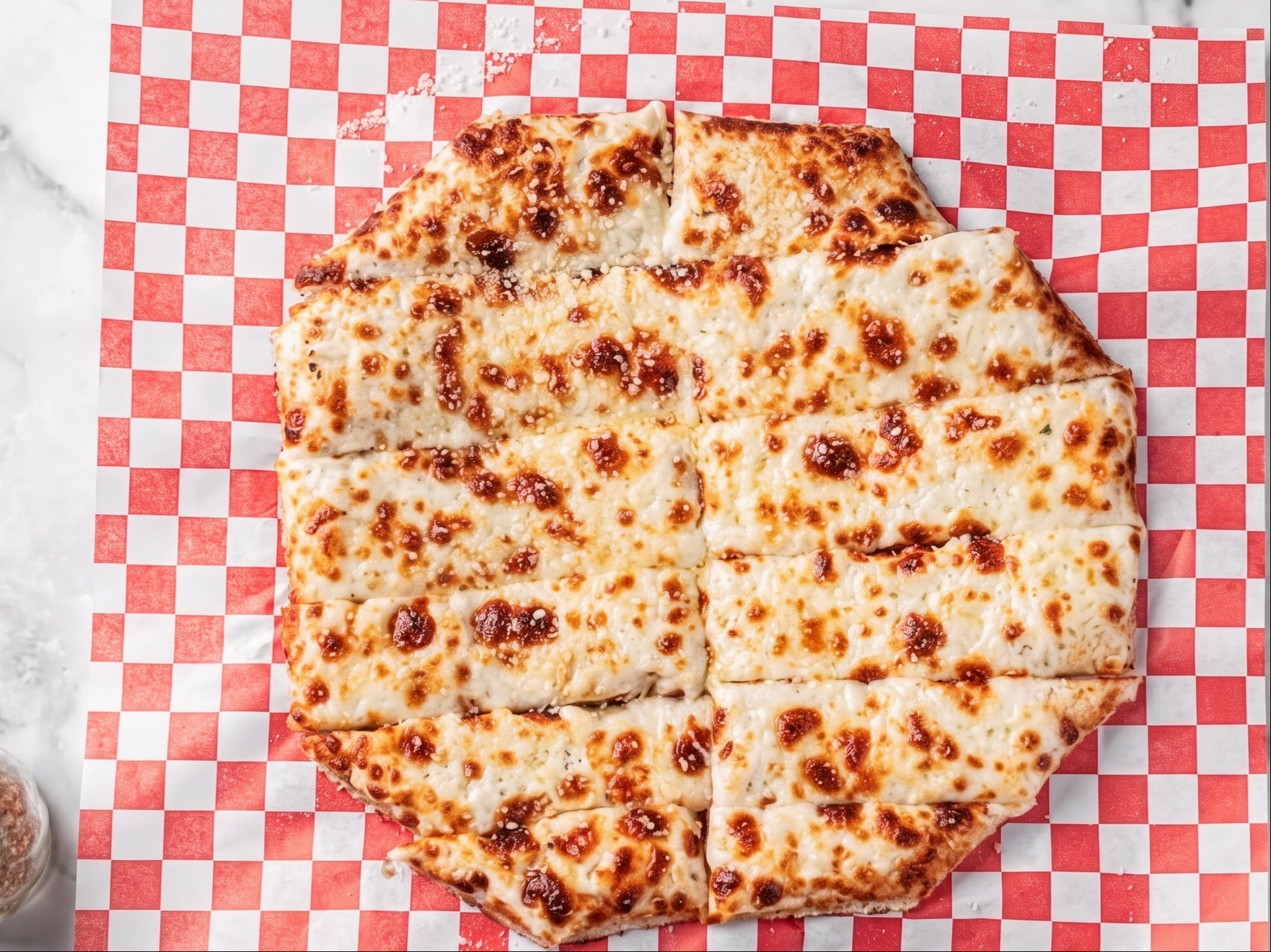 10" Cheesy Bread Sticks.