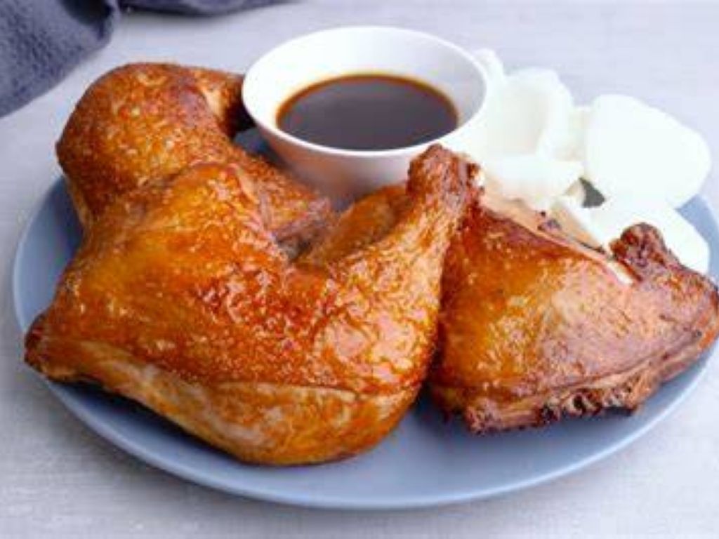Crispy Fried Chicken (Half) / Gà Chiên Giòn (Nửa Con) / 脆皮炸鸡（半只）.
