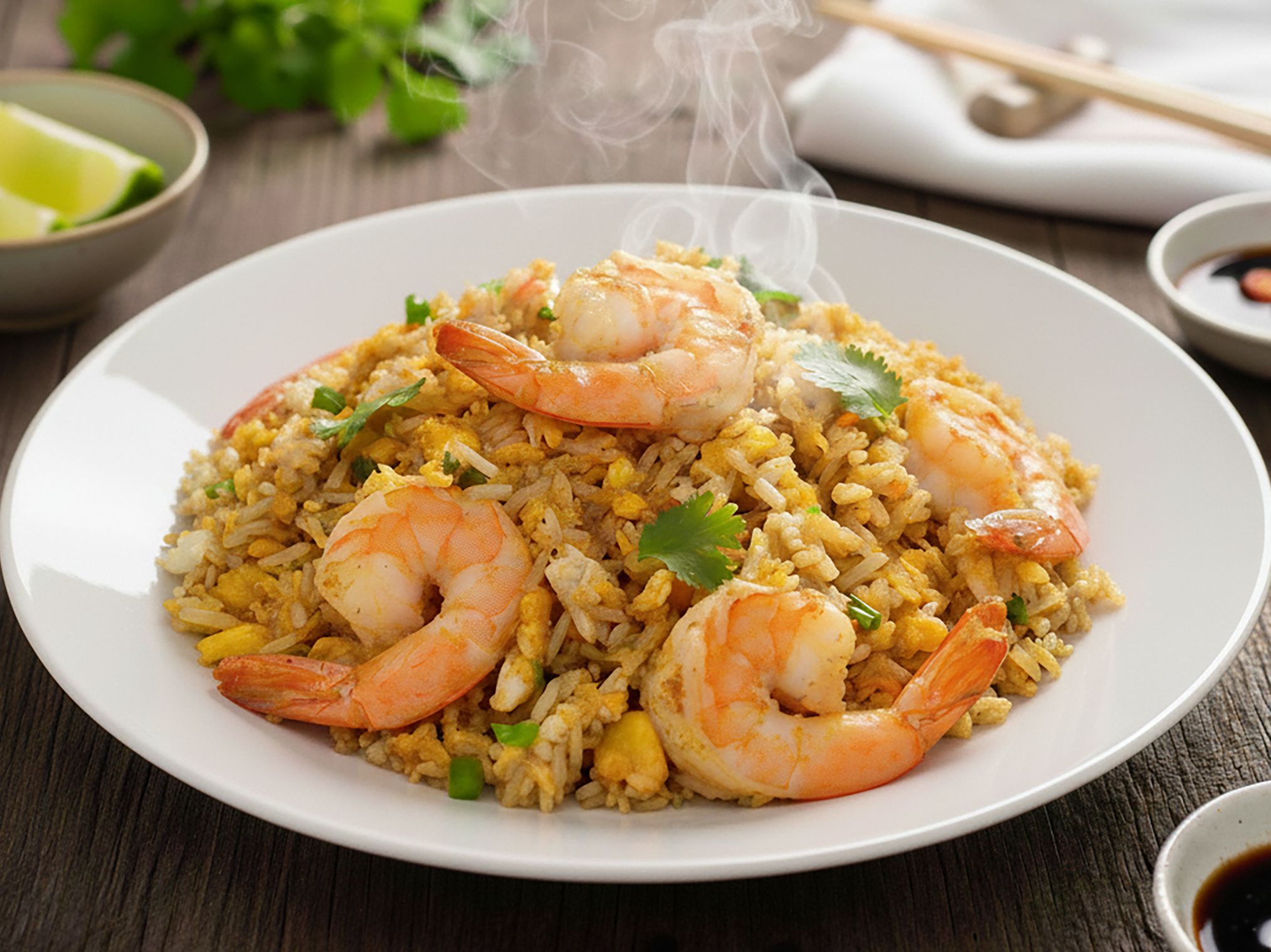 T2. Shrimp Thai Fried Rice.