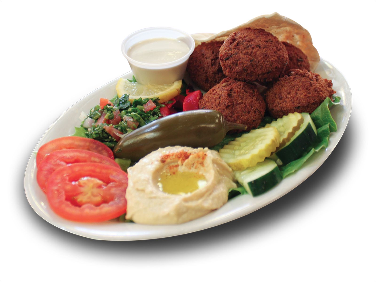 Falafel Plate.