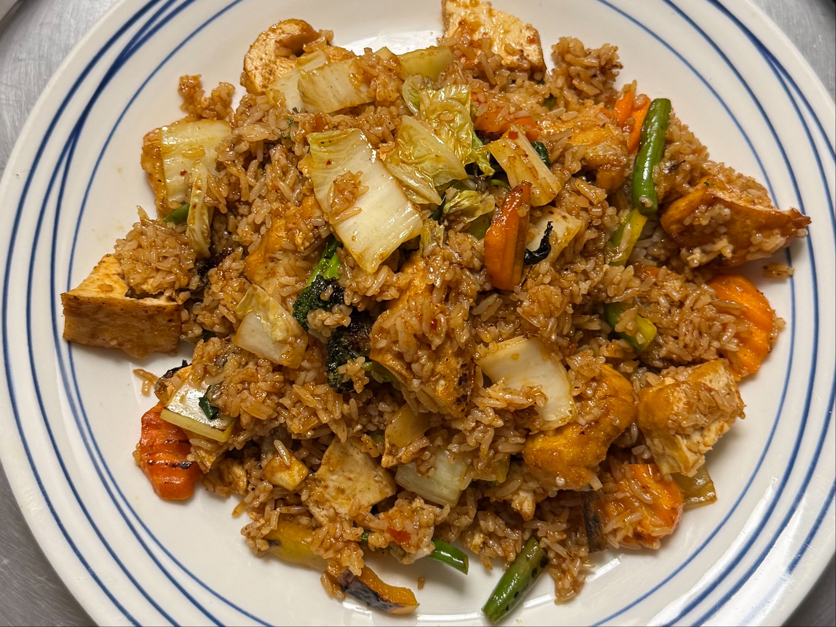 Basil Fried Rice Veggie
