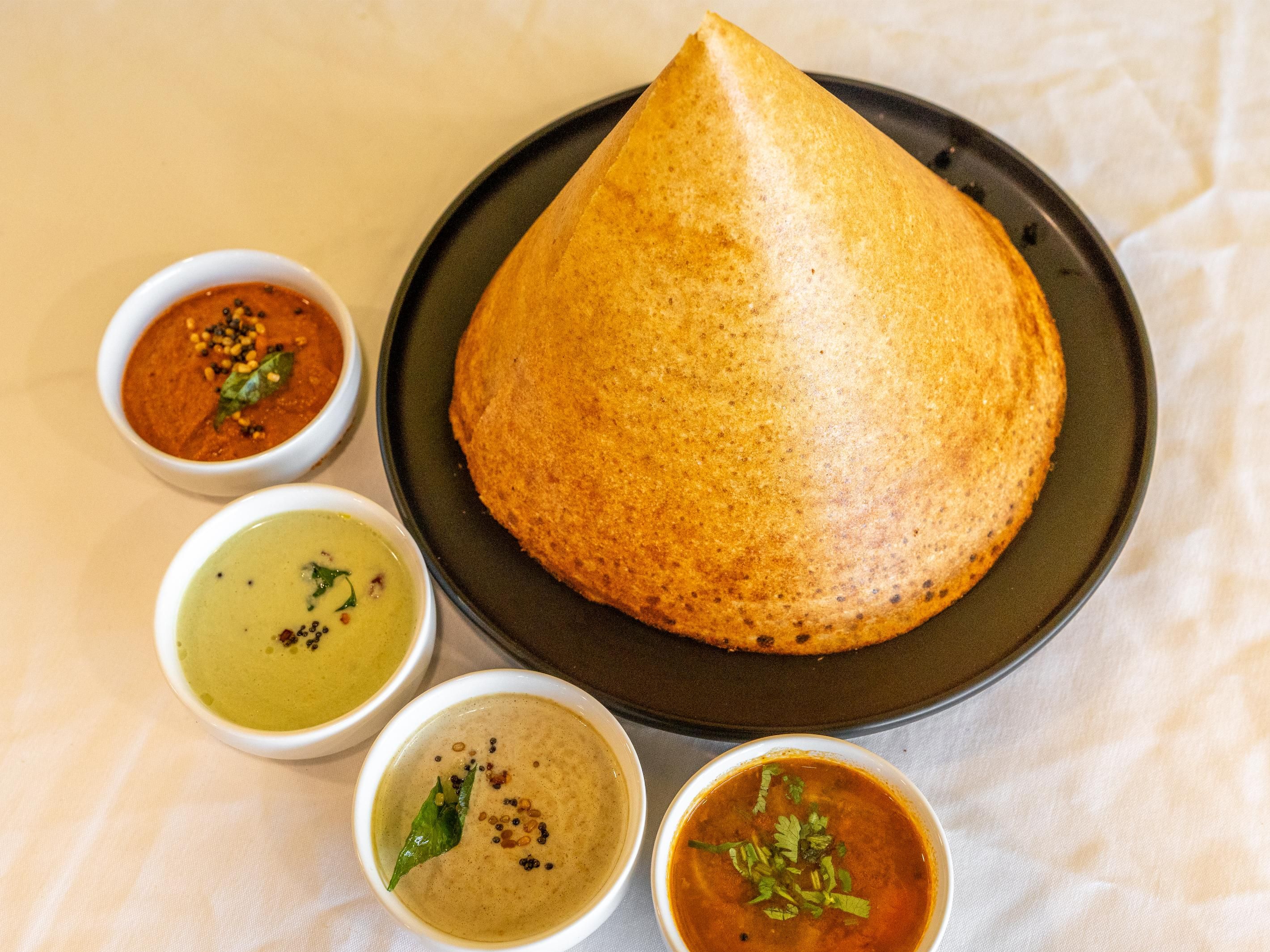 Mini Cone Dosa + Small Drink.