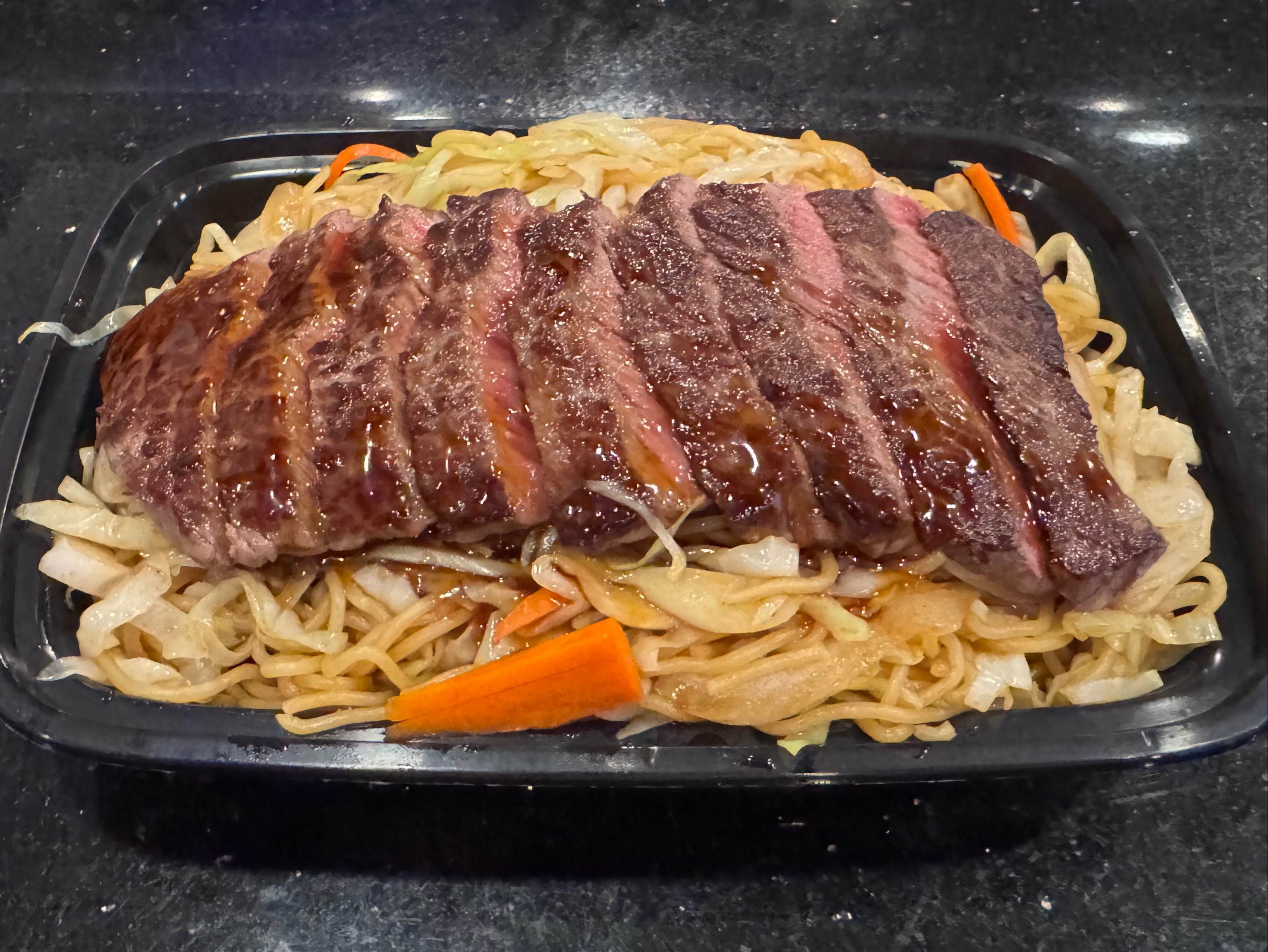 Beef Soba Noodles.