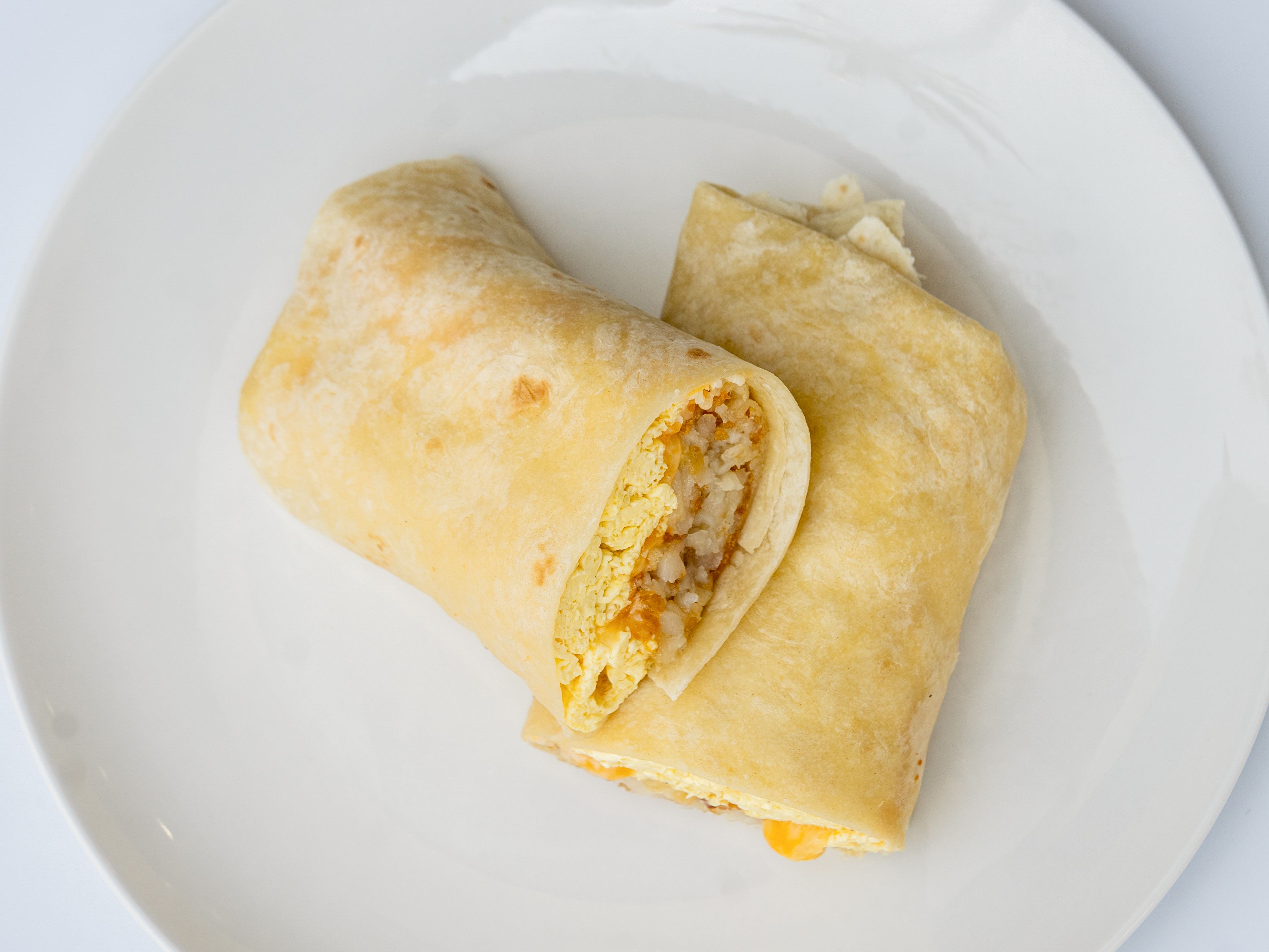 Breakfast Burrito (No Meat)