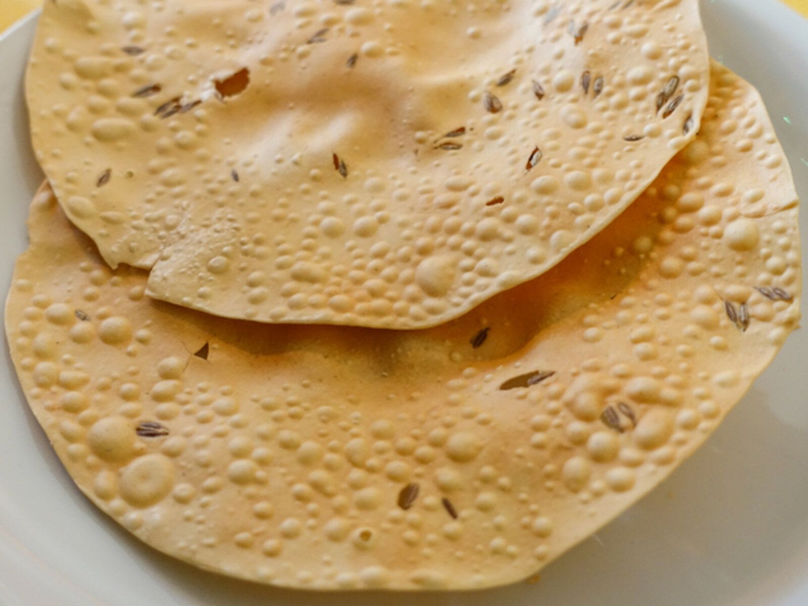 Papadum.