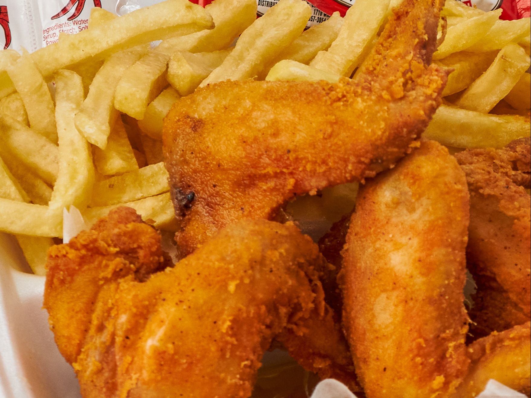 6pcs Whole Wings  W/Side