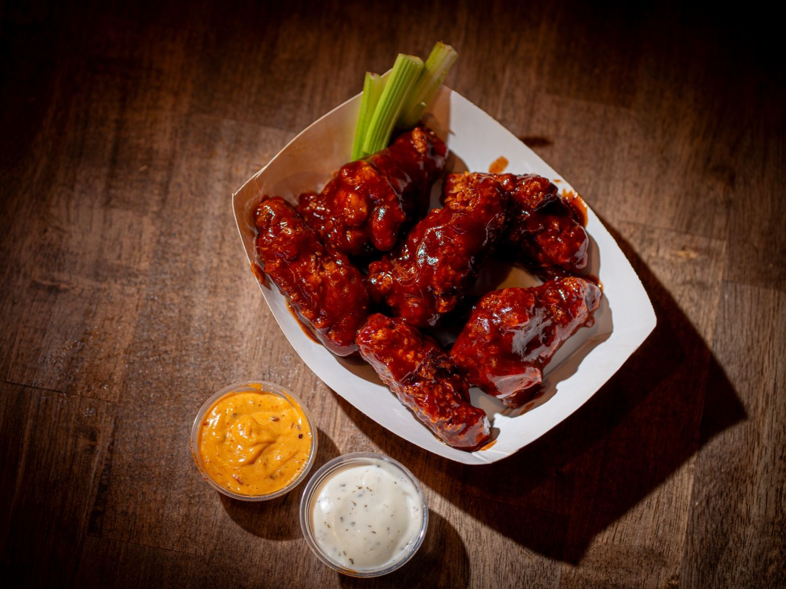 Bbq Wings (6 Pieces).