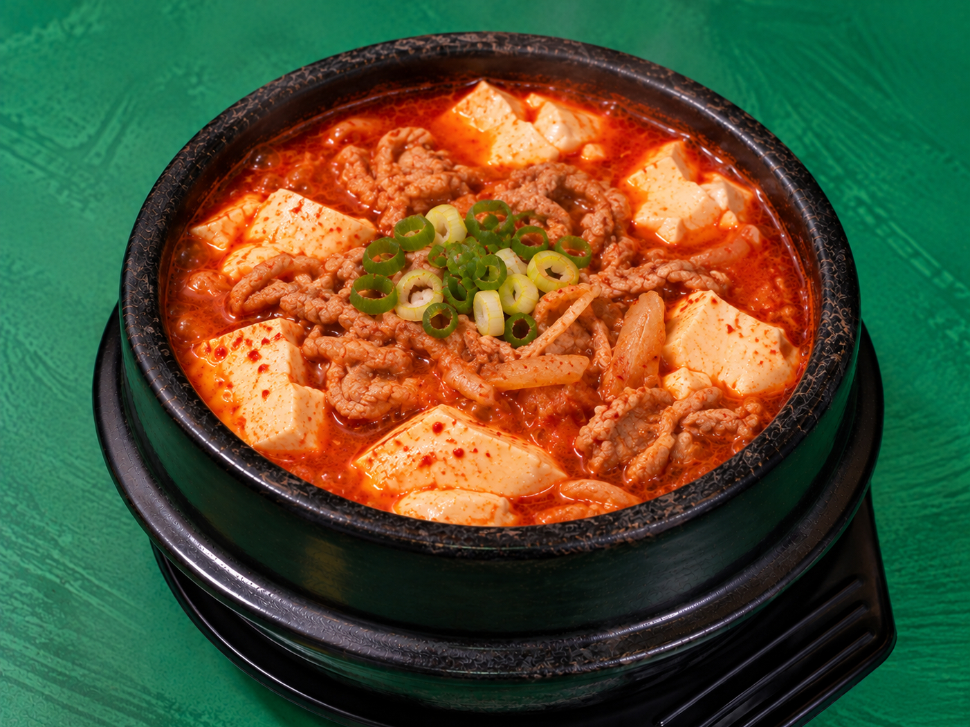 Pork Soft Tofu Soup.