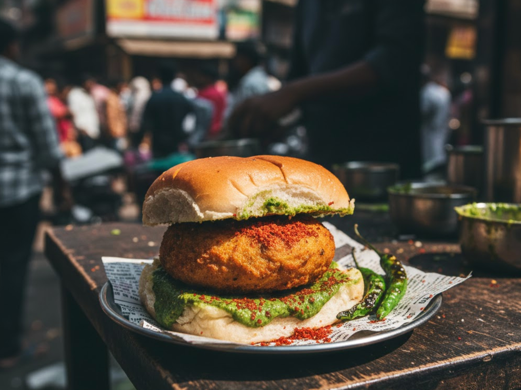Mumbai Vada Pav.