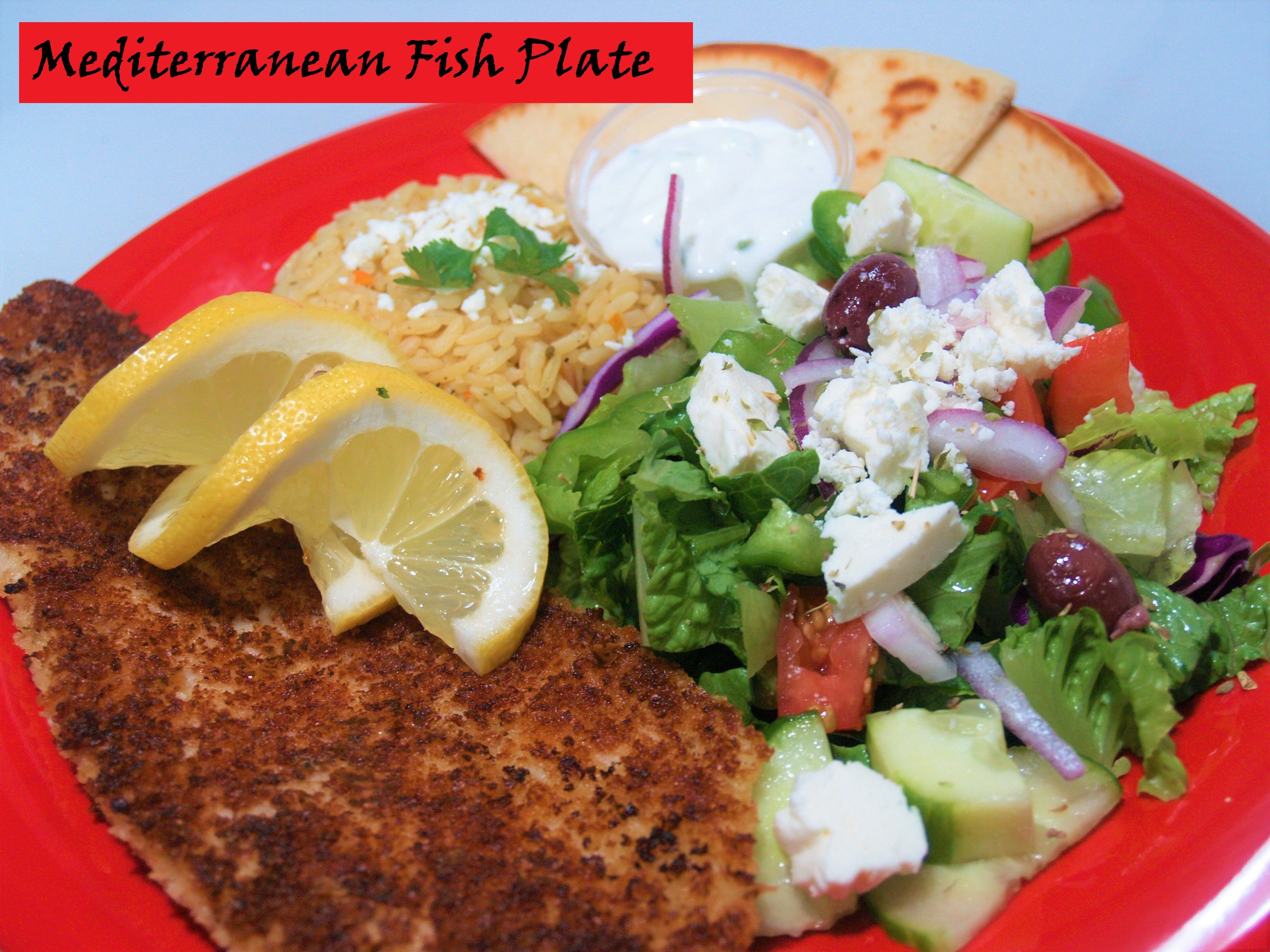 Mediterranean Fish Plate.