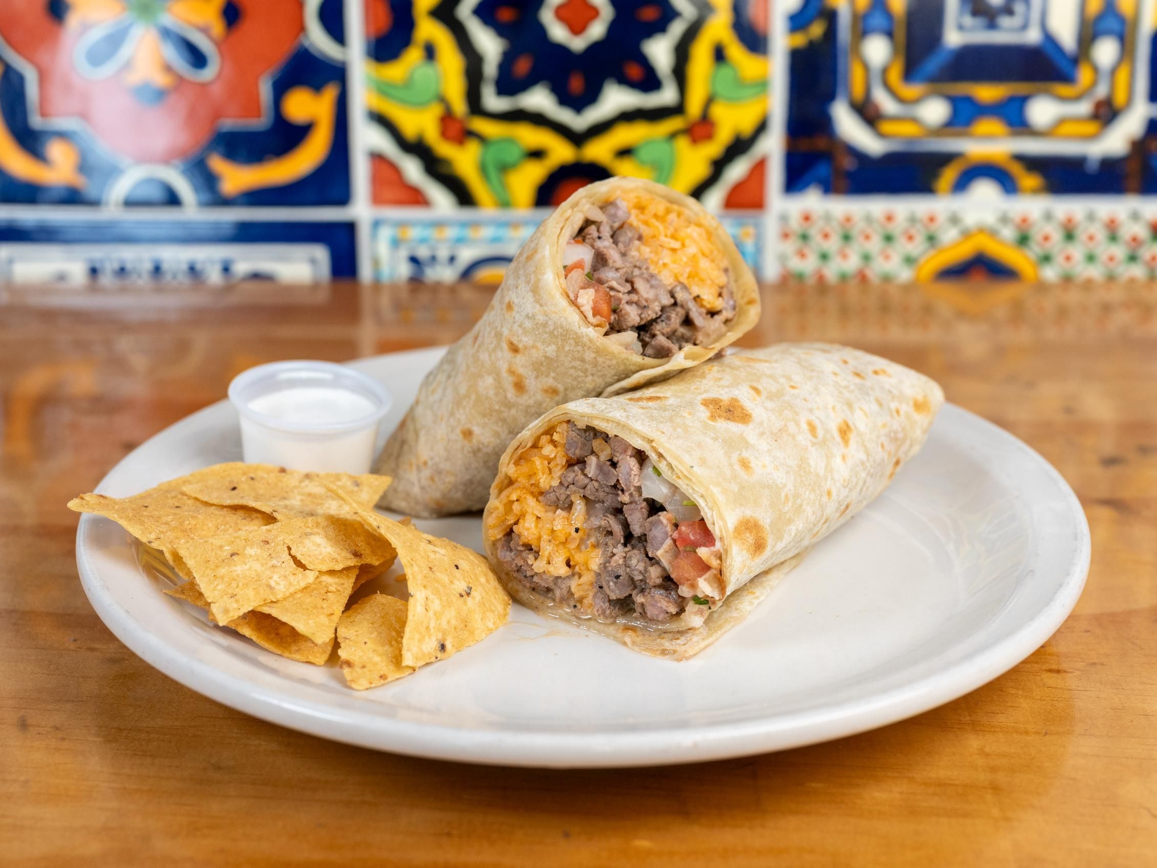 Surf Turf Burrito.