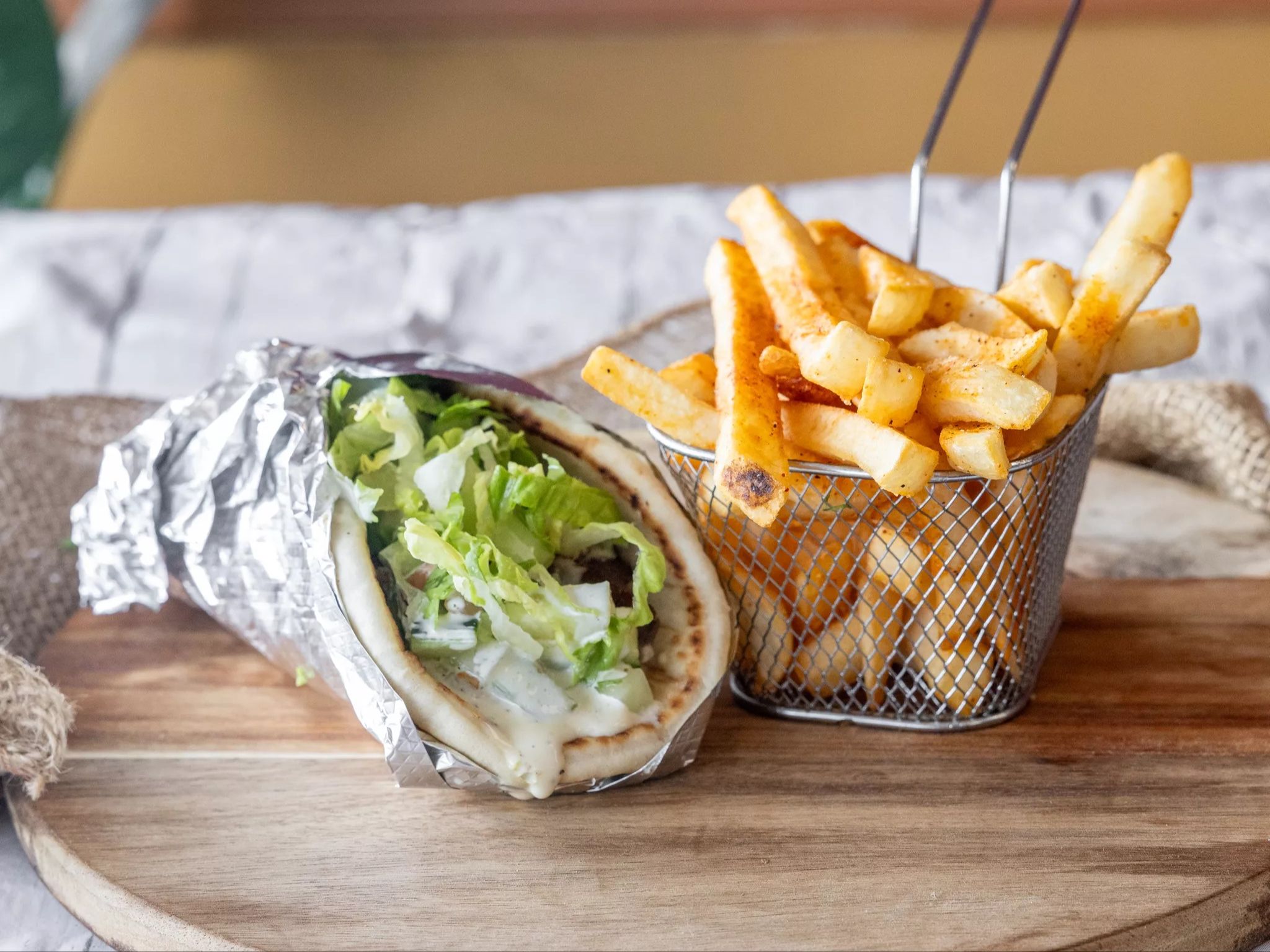 Falafel Gyro