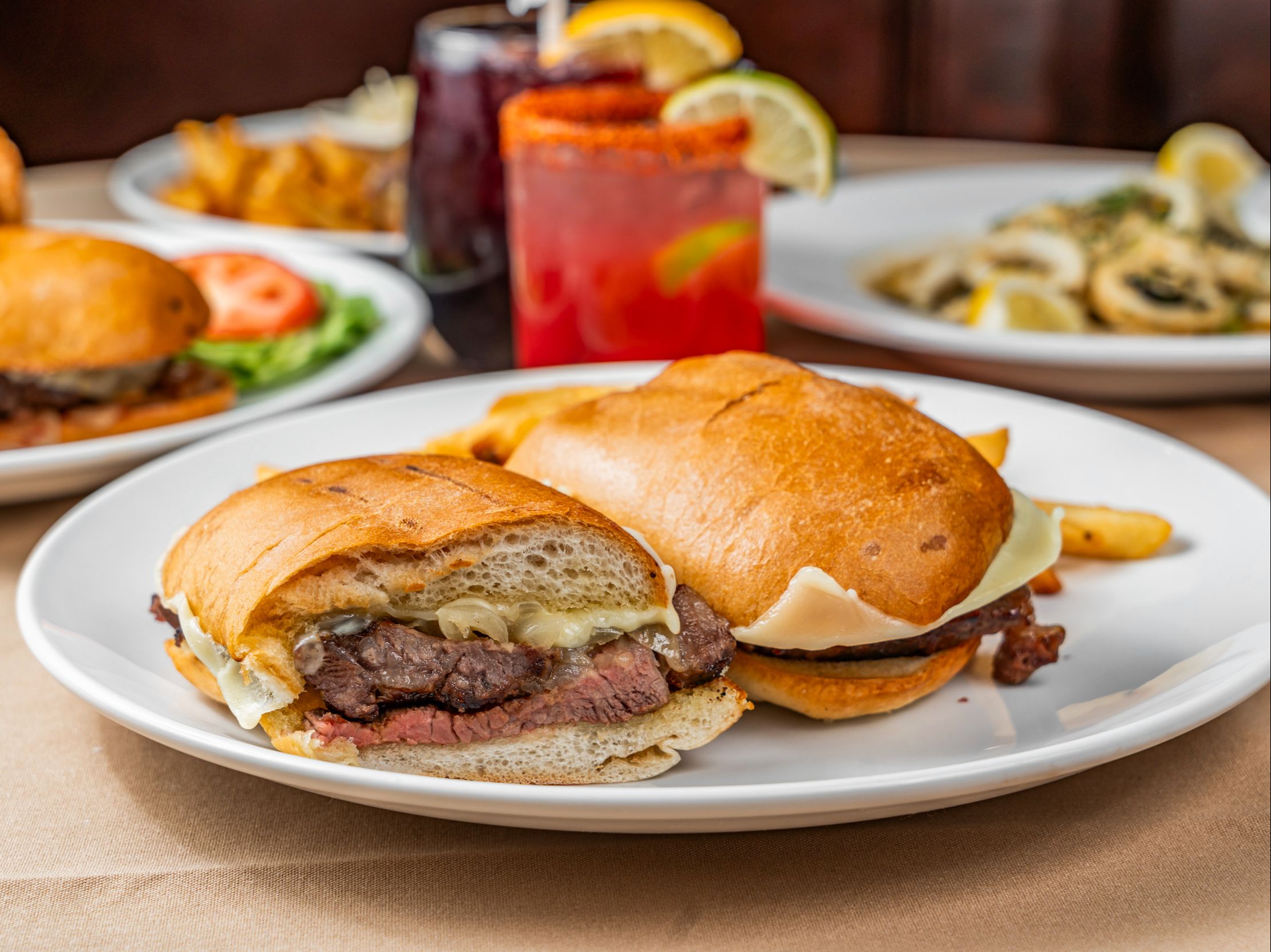 El Diablo Burger Dinner