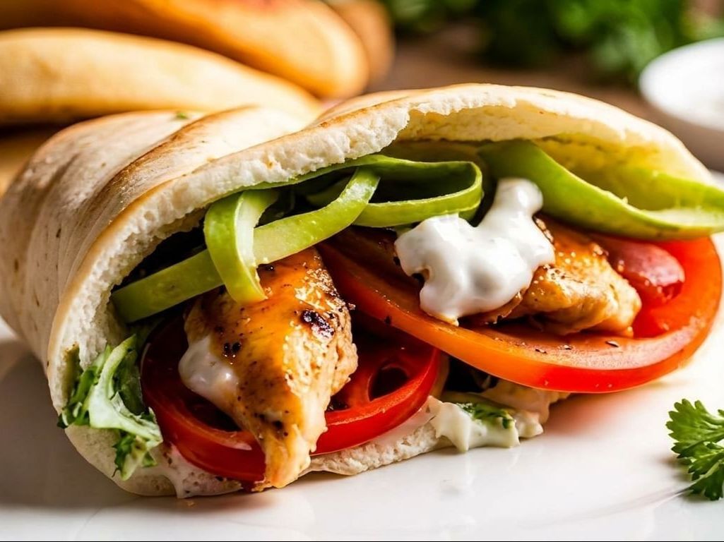 Grilled Chicken Gyro