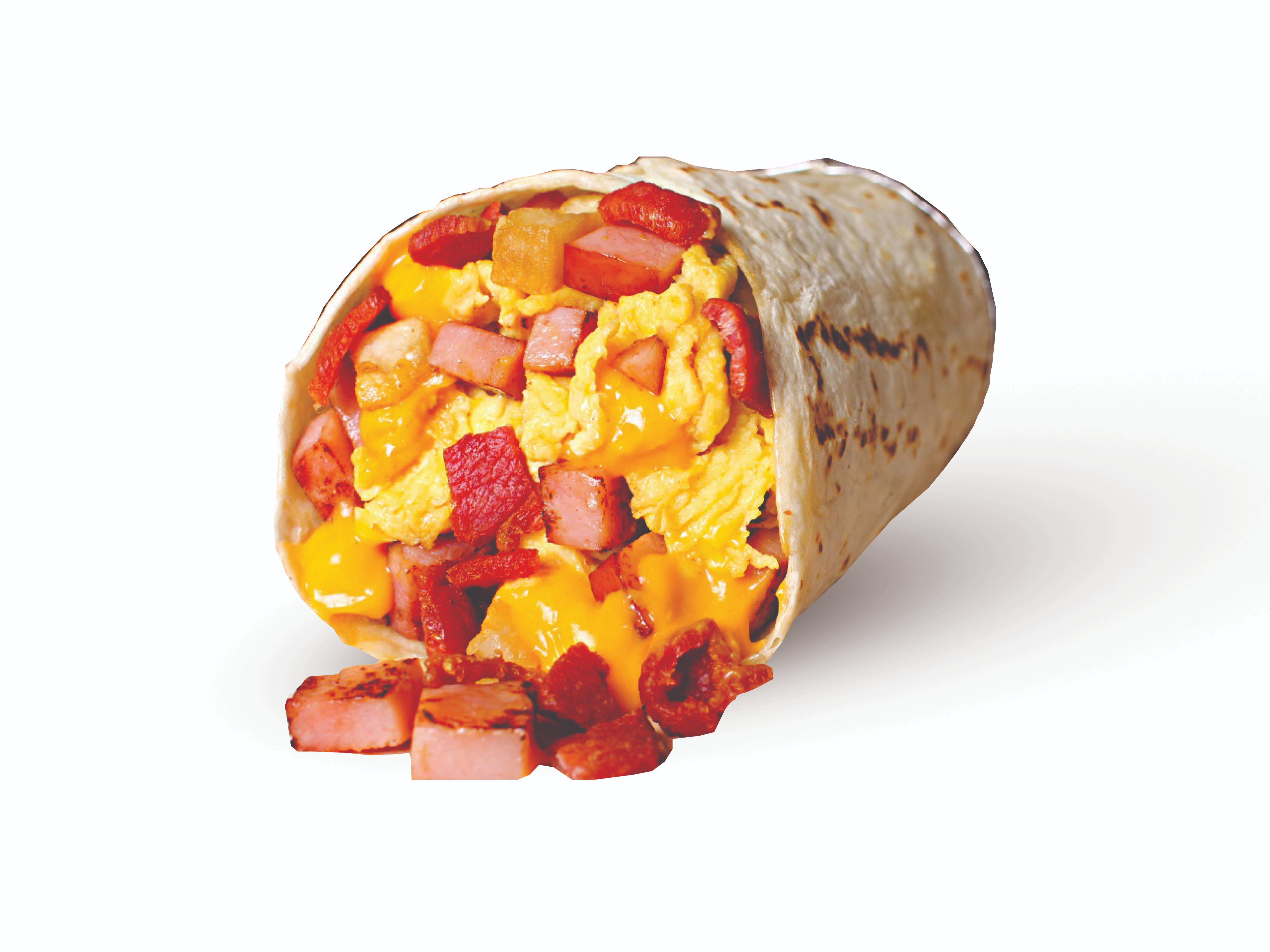 Ham & Egg Burrito.