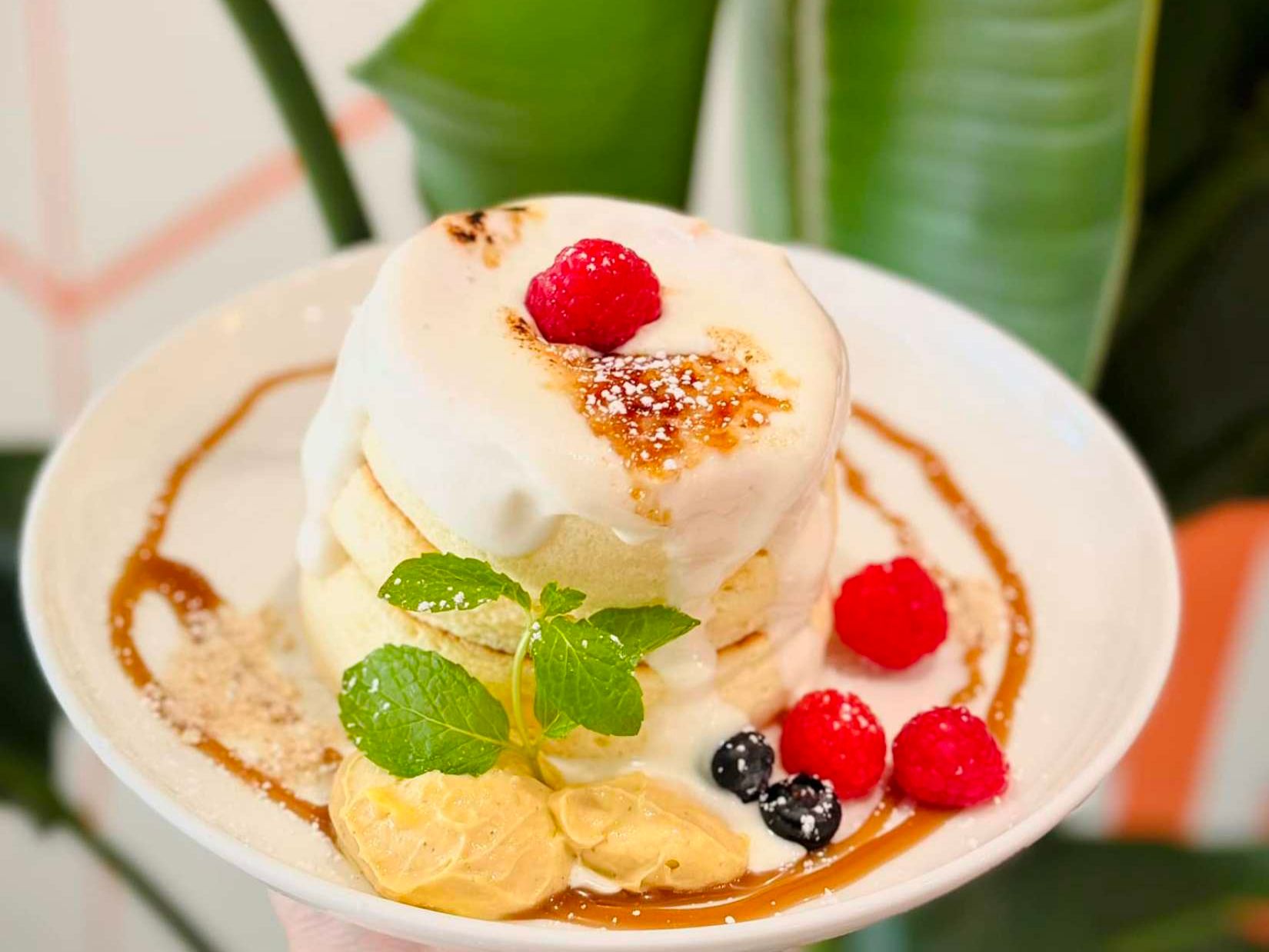 Creme Brulée Pancake.