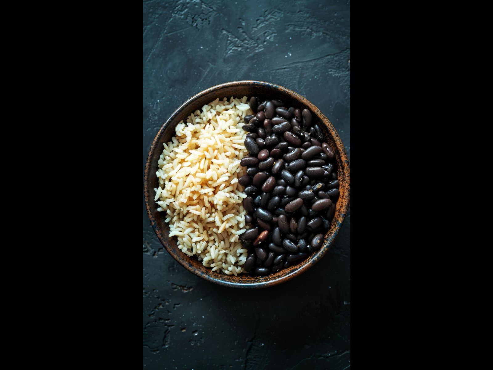 Rice and Beans.
