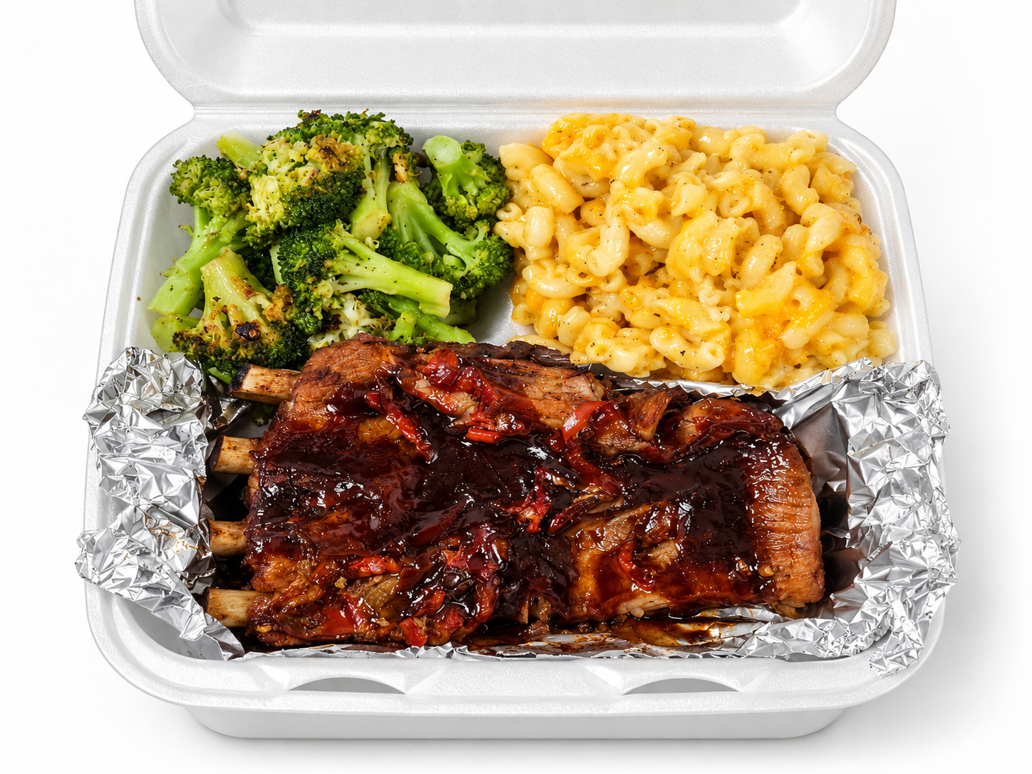 Pork BBQ Ribs.