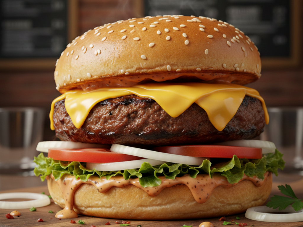Cheese Burger.