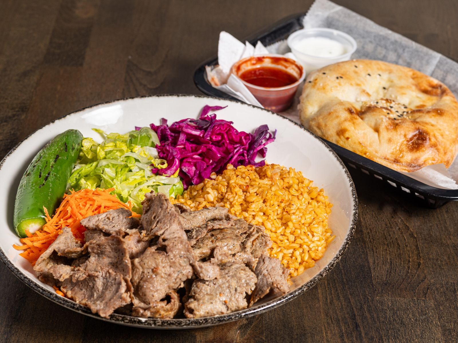 Meat Gyro.