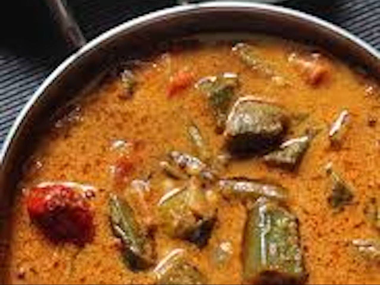 HOT & SOUR OKRA MASALA.