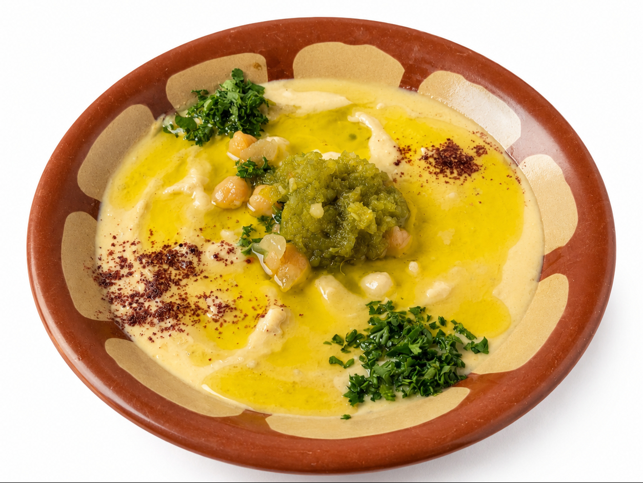 Hummus small.